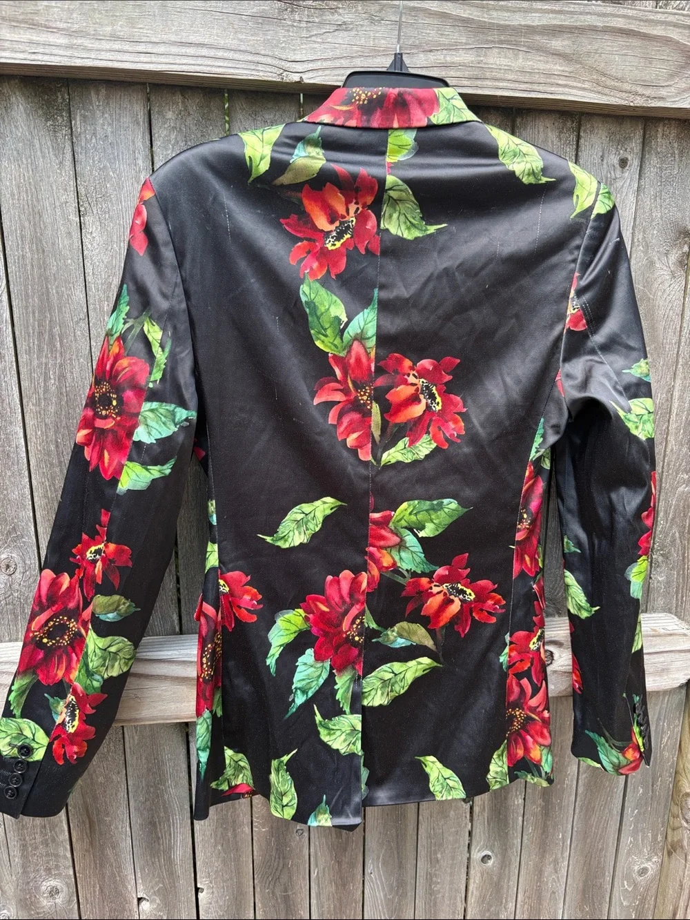 ASOS 36R roses blazer!!